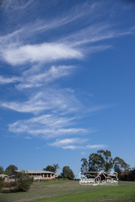 Photograph, Fred Mitchell, Cloud patterns over the Diamond Creek Trail, 11 March 2015, 11/03/2015