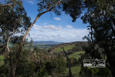Photograph, View from Breakneck, Yarra Glen, 27 August 2016, 27/08/2016