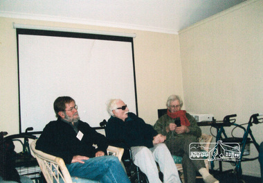 Photograph, Russell Yeoman, Peter Bassett-Smith and Diana Bassett-Smith, 2010