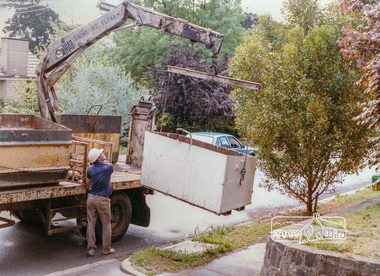 Photograph, Hard Waste Collection, Eltham Shire Council, c. Oct 1987, 1987