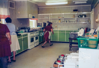 Photograph, Eltham Senior Citizens' Club Kitchen Area, c. Oct 1987, 1987