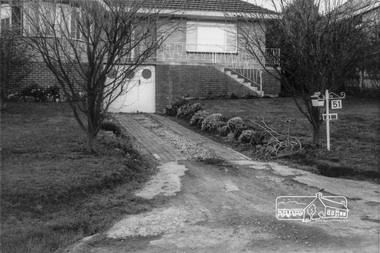 Photograph, 51 Alma Street, Lower Plenty, c.July 1967, 1967