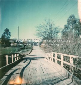 Photograph, Brougham Street Bridge, Eltham