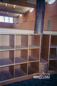 Photograph, Linda McConnell, Construction of Eltham Library; fitting out stage, April 1994, 1994