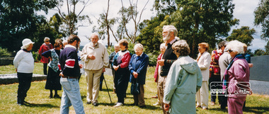 Photograph, Kangaroo Ground Cemetery, Heritage Excursion, 22 October 1996, 22/10/1996