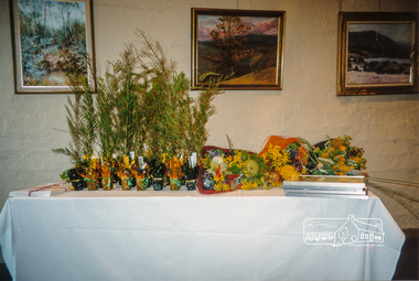 Photograph, Decorations at the celebration of Peter Bassett-Smith being named Eltham Citizen of the Year, 26 January 2001, 26/01/2001