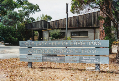 Photograph, Our Lady Help of Christians Catholic Church Eltham, January 2001