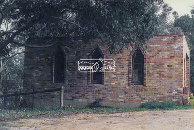 Photograph, Old dairy onthe Brinkkotter farm, Research, Vic, Jul. 2001