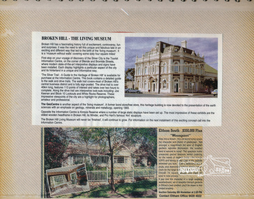 Newsclipping, The Broken Hill Living Museum and Woongarri, Eltham South, 1997