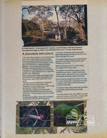 Newsclipping, 16 Homestead Road, Eltham South
