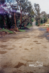 Photograph, Looking west along Brougham Street, Eltham, c.1988, 1988c