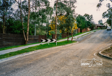 Photograph, Western end of Brougham Street, Eltham, c.1988, 1988c