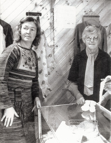 Photograph, "Dass" Heaven (President) and Ruth Pendavingh (Secretary), Eltham Brotherhood of St. Laurence
