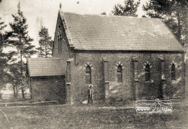 Photograph, Hugh Fisher, Presbyterian Church, Kangaroo Ground