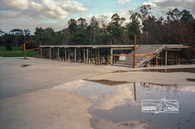 Photograph, Construction of the new Eltham Library, c.1993, 1993c