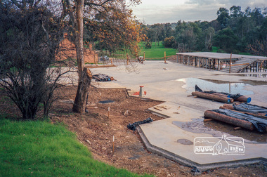 Photograph, Construction of the new Eltham Library, c.1993, 1993c