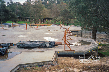 Photograph, Construction of the new Eltham Library, c.1993, 1993c