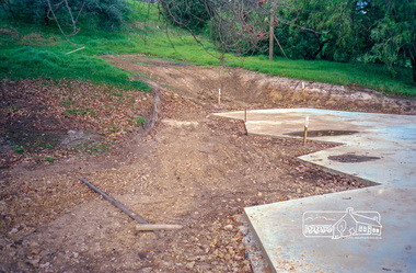 Photograph, Construction of the new Eltham Library, c.1993, 1993c