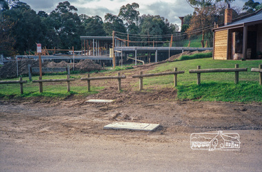 Photograph, Construction of the new Eltham Library, c.1993, 1993c