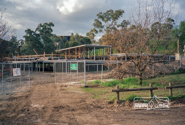 Photograph, Construction of the new Eltham Library, c.1993, 1993c