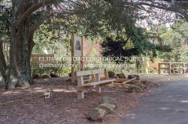 Photograph, Path beside Kangaroo Ground War Memorial Tower, c.2004-2005, 2005c