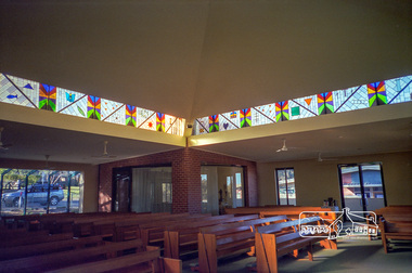 Photograph, Interior, St Francis Xavier Catholic Church, Montmorency, c.1990, 1990