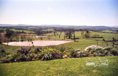 Photograph, Doug Orford, View from former Caretaker's Cottage, Garden Hill, Kangaroo Ground, 1985