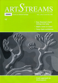 Journal, Peter Doughtery, ArtStreams: News in arts and cultural heritage; Vol. 3, No. 3, Jun-Jul 1998, 1998