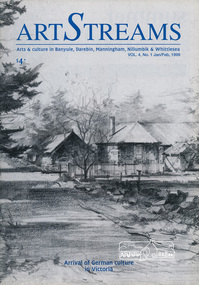 Journal, Peter Doughtery, ArtStreams: Arts & Culture in Banyule, Darebin, Manningham, Nillumbik & Whittlesea; Vol. 4, No. 1, Jan-Feb 1999, 1999