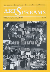 Journal, Peter Doughtery, ArtStreams: Arts & Culture in Banyule, Darebin, Manningham, Nillumbik and Whittlesea; Vol. 5, No. 1, Mar-Apr 2000, 2000