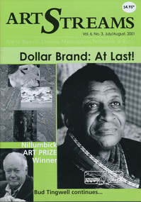 Journal, Peter Doughtery, ArtStreams: Arts in Banyule, Darebin, Manningham, Nillumbik & Yarra; Vol. 6, No. 3, Jul-Aug 2001, 2001