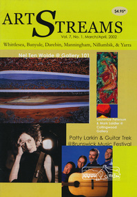 Journal, Peter Doughtery, ArtStreams: Whittlesea, Banyule, Darebin, Manningham, Nillumbik & Yarra; Vol. 7, No. 1, Mar-Apr 2002, 2002