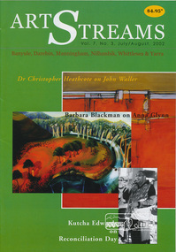 Journal, ArtStreams: Banyule, Darebin, Manningham, Nillumbik, Whittlesea & Yarra; Vol. 7, No. 3, Jul-Aug 2002, 2002