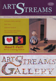 Journal, Peter Doughtery, ArtStreams: Whittlesea, Banyule, Darebin, Manningham, Nillumbik, Yarra; Vol. 9, No. 3, Jul-Aug 2004, 2004