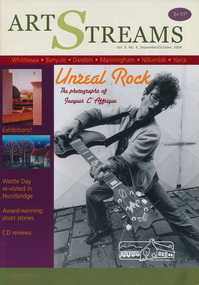 Journal, Peter Doughtery, ArtStreams: Whittlesea, Banyule, Darebin, Manningham, Nillumbik, Yarra; Vol. 9, No. 4, Sep-Oct 2004, 2004