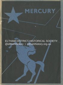 Magazine, Eltham High School, Mercury, 1958