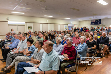 Photograph, Peter Pidgeon, Eltham Community Town Hall Meeting, Eltham Senior Citizen's Centre, 13 October 2018, 13 Oct 2018