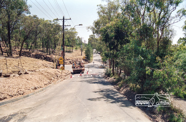 Photograph, Looking north along Ryans Road near intersection with Nerreman Gateway, Eltham, c.1992, 1992c