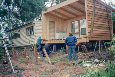 Photograph, Panton Hill Living and Learning Centre and adjacent Panton Hill Tennis Court, 22 September 1988, 1988