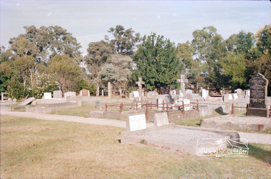 Photograph, Wingrove graves, St Katherine's Cemetery, St Helena, c.1989, 1989c
