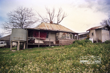 Photograph, Fabbro's original home (since demolished) when they first moved to Eltham in Ely Street, c.1985, 1985c