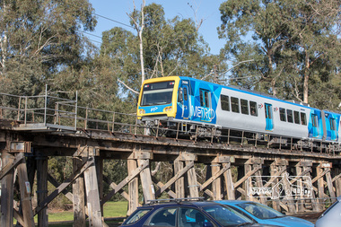 Photograph, Peter Pidgeon, Eltham Railway Trestle Bridge, Panther Place, Eltham, 1 August 2018, 1 Aug 2018
