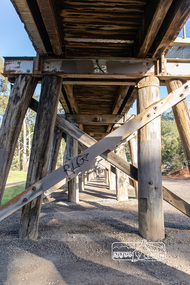 Photograph, Eltham Railway Trestle Bridge, Panther Place, Eltham, 1 August 2018, 1 Aug 2018