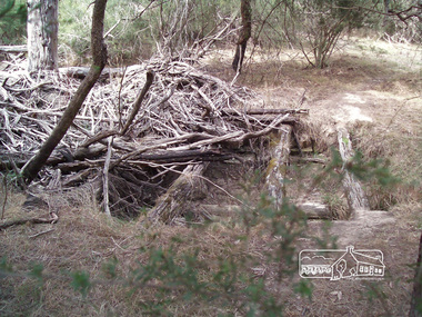 Photograph, Richard Pinn, Bridge on original driveway to Killeavey, Laughing Waters Road, Eltham, 2 May 2018, 2 May 2018