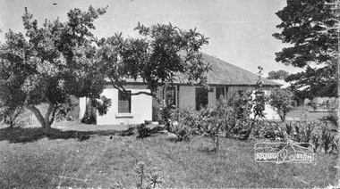 Negative - Photograph, Home Beautiful (United Press), Thomas Sweeney's original cottage at Culla Hill, Eltham, 1940