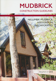 Book, Mudbrick construction guidelines, 2018