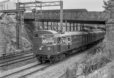 Photograph, George Coop, Elgin Street railway overpass, Hawthorn, c.1962, 1962