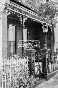 Photograph, George Coop, A day in Melbourne, a Victorian terrace building in the area of Cardigan Street, Carlton, November 1962, 1962