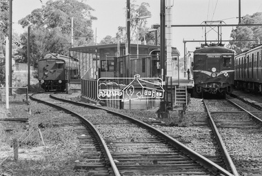 Photograph, George Coop, Eltham Railway Station, March 1980, 1980