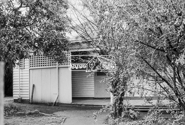 Photograph, George Coop, Station Master's House, Eltham Railway Station, 21 August 1983, 1983